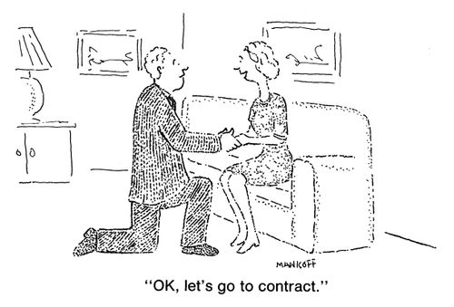 "OK, let's go to contract."