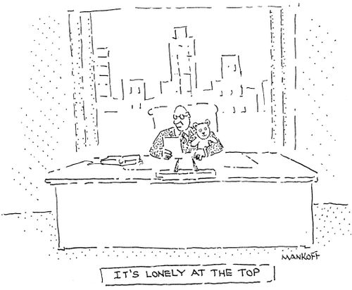 It's Lonely at the Top