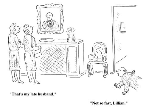 "Not so fast, Lillian."