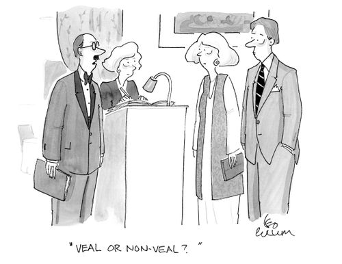 "Veal or non-veal?"