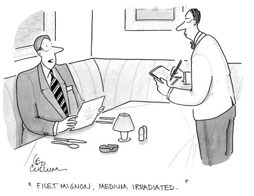"Filet Mignon, medium irradiated."