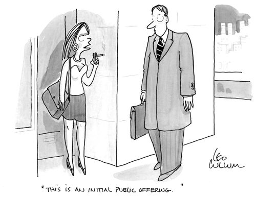 "This is an initial public offering."