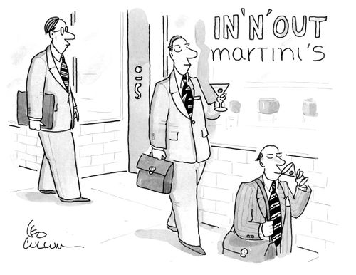 In and Out Martini