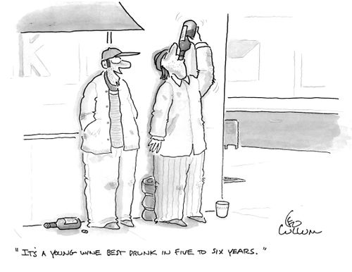 "It's a young wine best drunk in five to six years.''