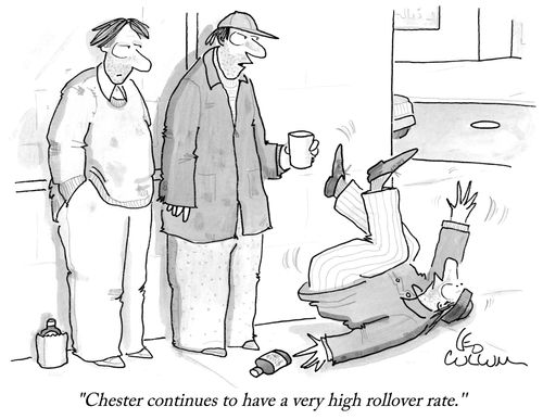 "Chester continues to have a very high rollover rate.''