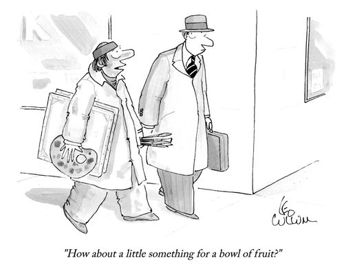 "How about a little something for a bowl of fruit?"