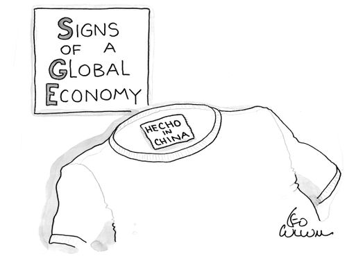Signs of a Global Economy.