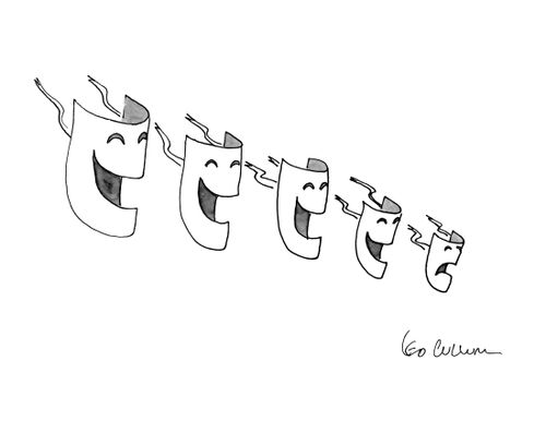 Comedy and tragedy masks