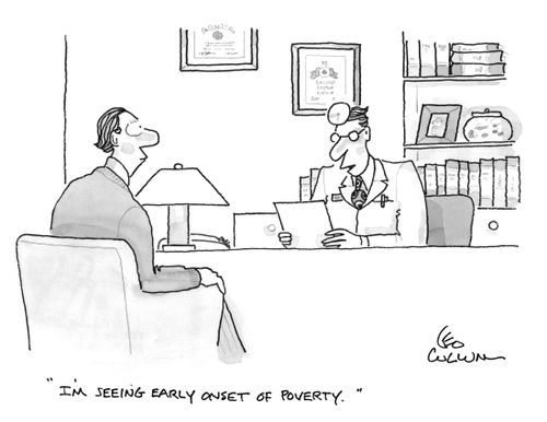 "I'm seeing early onset of poverty.''