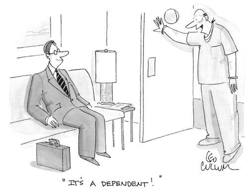 "It's a dependent!" 