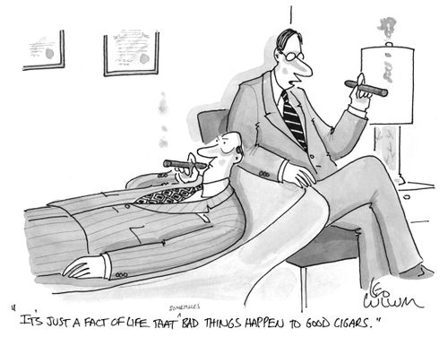 "It's just a fact of life that sometimes bad things happen to good cigars."