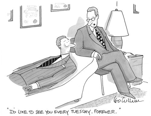 "I'd like to see you every Tuesday, forever."