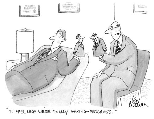 "I feel like we're finally making progress."