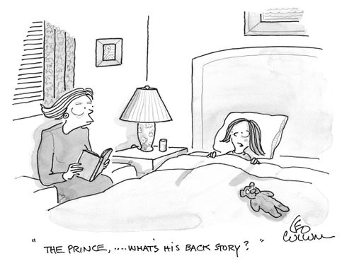 "The prince, …. what's his back story?"