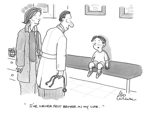 "I've never felt better in my life."
