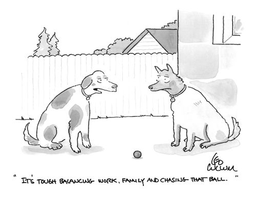 "It's tough balancing work, family and chasing that ball."