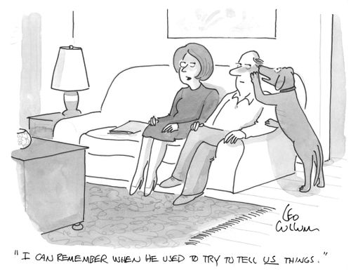 "I can remember when he used to try to tell us things."