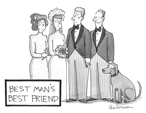 Best Man's best friend.