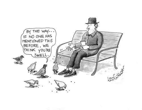 "By the way… If no one has mentioned this before, we think you're swell."