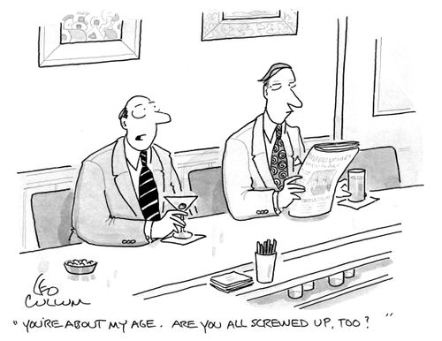 "You're about my age. Are you all screwed up, too?"