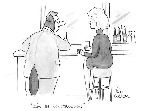 "I'm in construction."