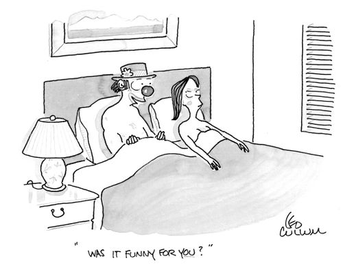 "Was it funny for you?"
