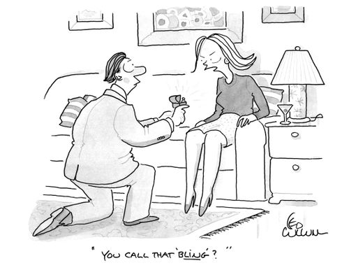 "You call that 'bling'?"