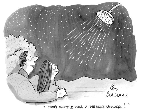 "That's want I call a meteor shower!"