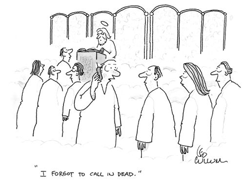 "I forgot to call in dead."