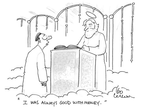 "I was always good with money."