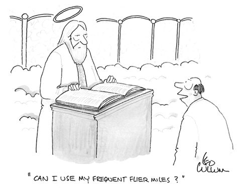 "Can I use my frequent flier miles?"
