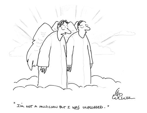 "I'm not a musician but I was unplugged."