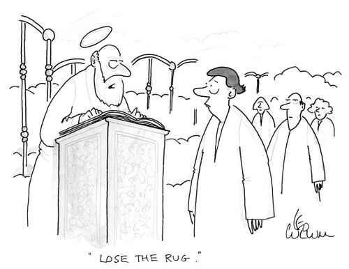 "Lose the rug."