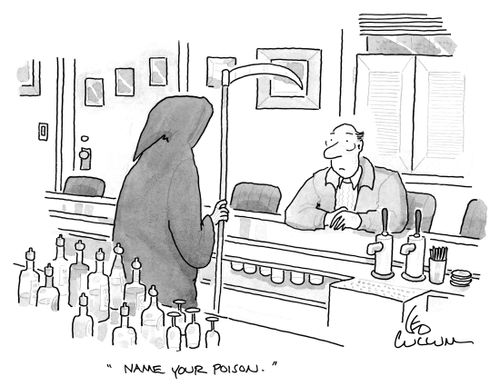 "Name your poison."