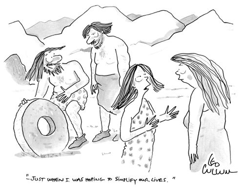 "…just when I was hoping to simplify our lives."