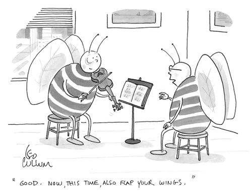 "Good. Now, this time, also flap our wings."