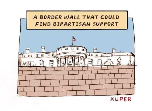 A border wall that could find bipartisan support
