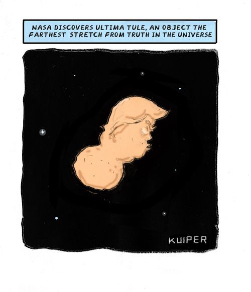 NASA discovers Ultima Tule, an object the farthest stretch from truth in the universe