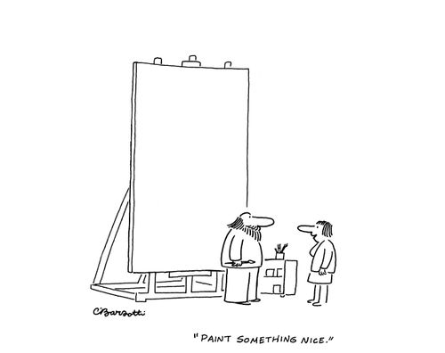 "Paint something nice."