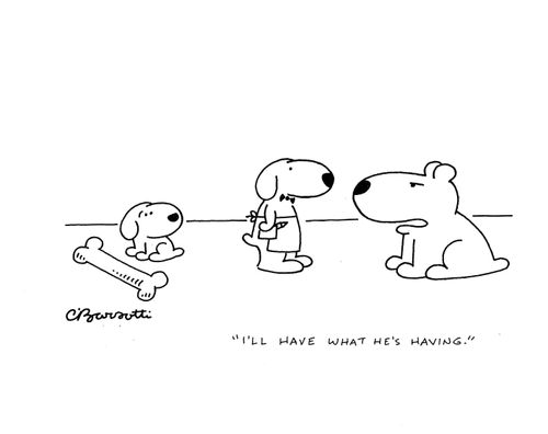"I'll have what he's having."