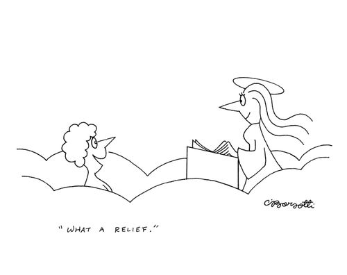 "What a relief."