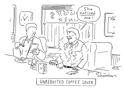 Unrequited coffee lover
