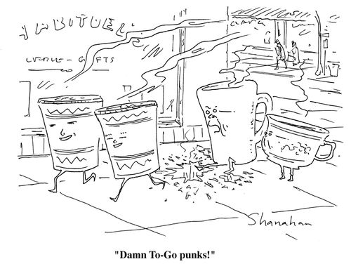 "Damn To-Go punks!"