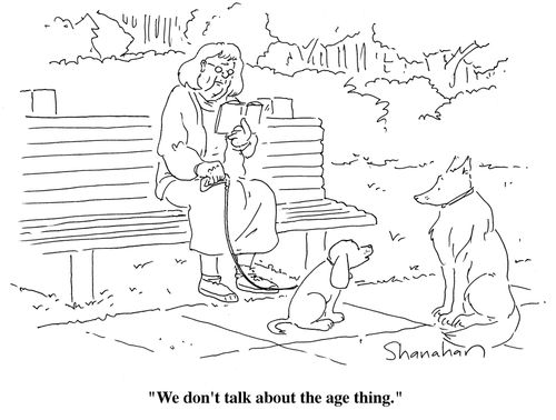"We don't talk about the age thing."