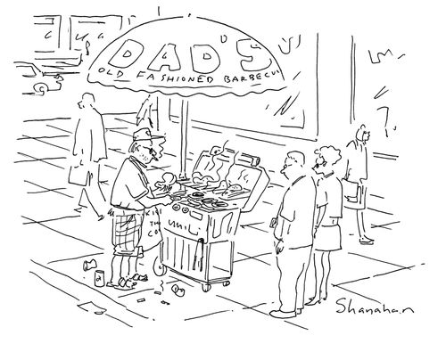 Dad's old fashioned barbeque