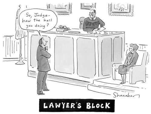 "So, judge—how the hell you doing?"