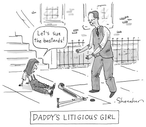 Daddy's Litigious Girl