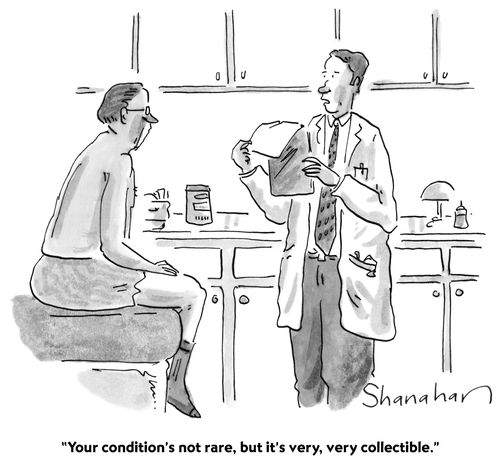 "Your condition's not rare, but it's very collectible."