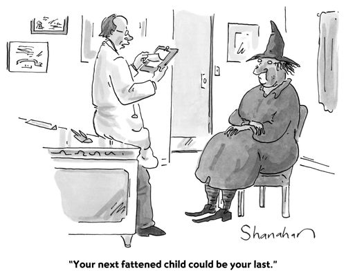 "You next fattened child could be your last."