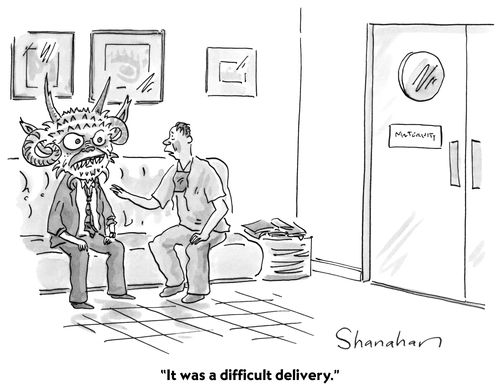 "It was a difficult delivery."